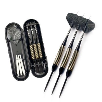 China GOODARTS Indoor Sports Factory Sale Brass Barrel Darts Set With Case Professional Steel Darts Board Games Shaft Flying Tip Darts 3220801 for sale