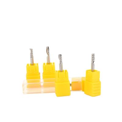 China Unique Carbide Spiral Milling Cutter For Cutting Acrylic PVC Density Board for sale