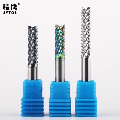 China Milling Machine Engraving Machine Tungsten Alloy Router Bits Thick Skin Open Milling Cutter for sale