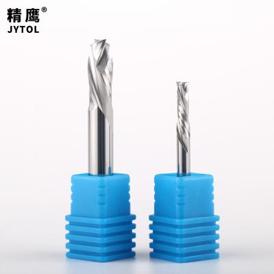 China 2-Flute Machining Compound Carbide End Mill CNC Solid Carbide End Mill For Wood MDF for sale