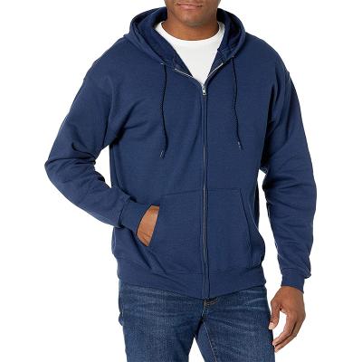 China Top Selling Custom Anti-wrinkle china zipper fleece jackets with unisex hoodies plain zip up hoodie for sale