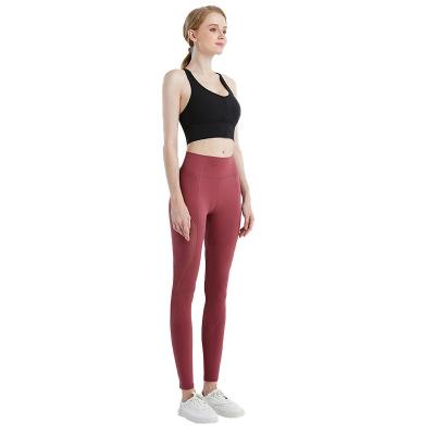 China Breathable Women Vital Seamless Yoga Set Gym Clothing Fitness Leggings Cropped Shirts Sport Suit Women Sleeveless Sweatpants Active Wear Pants for sale