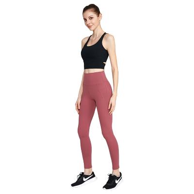 China Breathable Women Yoga Set Gym Bras Seamless Leggings Push Up Pants Exercise Workout Suit Padded Running Sportswear Sporty for sale