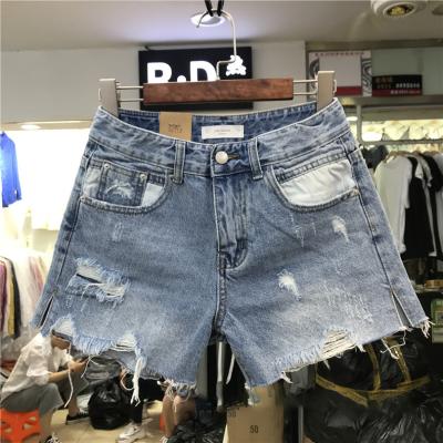 China Fashionable Brand New Clothes Denim Shorts Ladies Women Shorts Jeans In Bales For Sale for sale