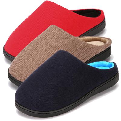 China Wholesale Slippers Winter Fashion Trend Slippers Soft Warm Bedroom Slippers Unisex Anti-skid Running Cotton Men's Indoor Home Shoes for sale