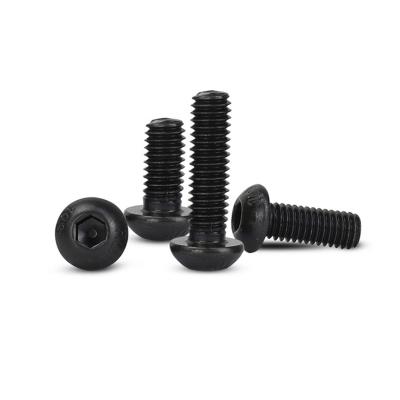 China Pan High Quality Stainless Steel 304 316 Hex Socket Pan Head Screw Button Head Screws for sale