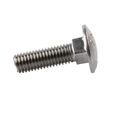 China Stainless Steel DIN603 Round Head Square Neck Bolt Mushroom Typel Round Head Square Head Carriage Bolt for sale