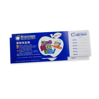 China Custom Garment Zuoluo Discount Coupon Printing For Advertising Offset Printing Brochure Paper And Cardboard 157gsm Paper.200gsm SGS for sale