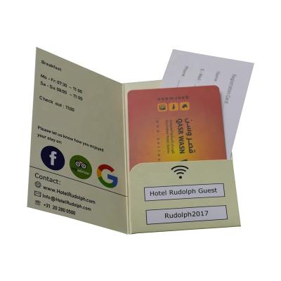 China Fashion Zuoluo Pocket Custom Make Hotel Key Card Holders Envelopes for sale