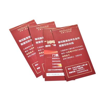 China paper & Custom Cardboard Coupons Line Coupons Printing OEM for sale