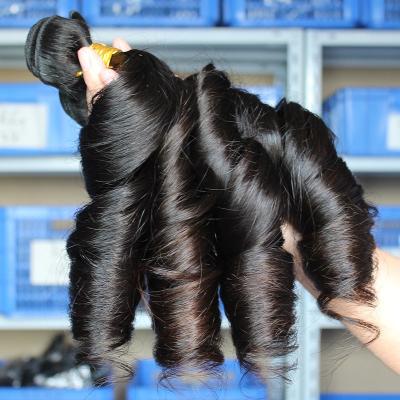 China Factory Wholesale Price Jerry Curl Bone Straight Hair Bundles With Closure Hair Vendor With Bundles And Headband, Lace Frontal Natural for sale