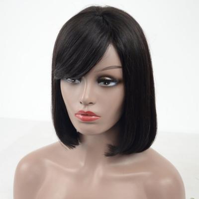 China Body Wave Deep Curly Bob Wigs Baby Hair Human Hair Lace Front Pre Plucked Original Brazilian Bob Lace Frontal Wig With 8 Inch Short Cut for sale