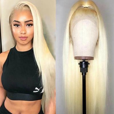 China Hd Headband 613 Lace Front Wig 13x6 Blonde Hair 360 Full Cuticle Aligned 180% 613 Lace Wig 613 Inch Body Wave 50 Lace Front Human Hair for sale