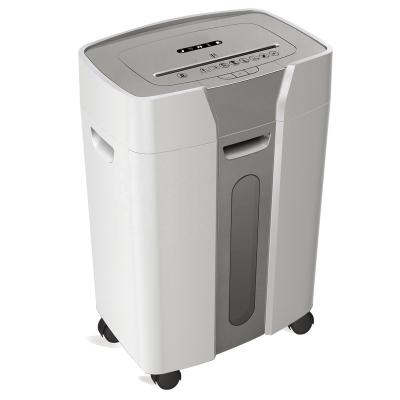 China ST-10M 8 COVERS 2X12MM MICRO 26L CUT BLUDE PAPER SHREDDER LIGHTING QUIET normal for sale