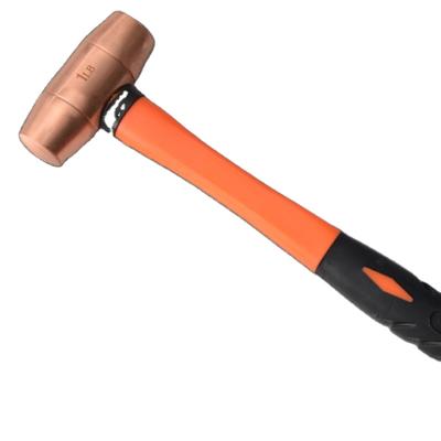 China Machinist Hammer China Factory Manufacture Fertilizer Stable Factory Purple Copper Round Drum Hammer for sale