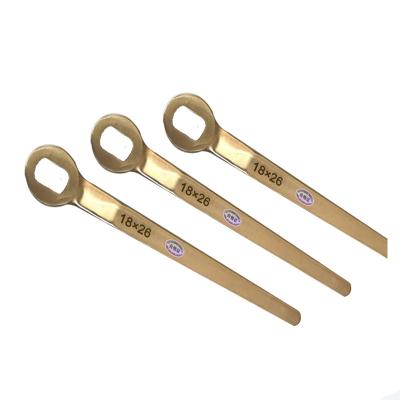 China Hot Selling Universal Aluminum Bronze Beryllium Ball Valve Explosion Proof Wrench for sale