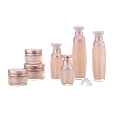 China Basic Premium Acrylic Pump Makeup BEAUTY PACKAGING Skin Care Airless Bottles for sale