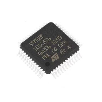 China STM32F101CBT6 standard IC Chip Microcontroller IC LQFP-48 32 bit stm32f101cbt6 for sale