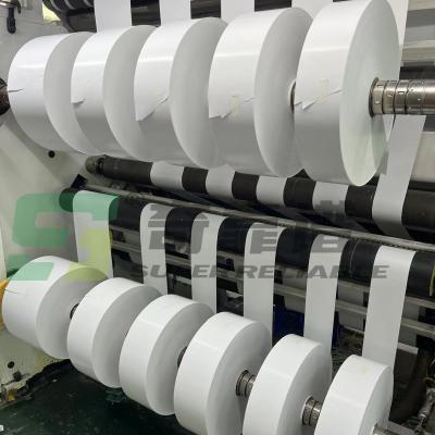 China Super Strong Adhesive Label Material High Adhesion Adhesive Paper Semi Glossy Paper Adhesive en venta