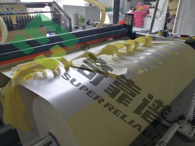 China High Adhesion gegossenes überzogenes Aufkleberpapier Rücken geschnittenes Schnitt-Aufkleberpapier 38mm zu verkaufen