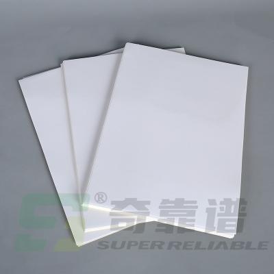 Cina HM0211 Wood Free Paper Adhesive Label Sticker Suitable for Inkjet Printing Laser Printing in Sheet in vendita