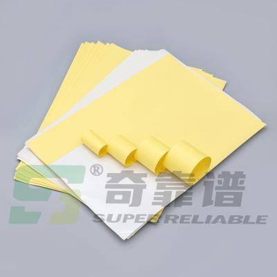 中国 HM0111 High Glossy Cast Coated Mirror Adhesive Sticker Paper sheet for offset printing 販売のため