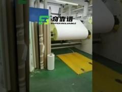 HM2033H Eco Thermal Paper Hotmelt Glue with Yellow Glassine Liner