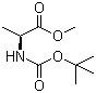 China Boc-Ala-OMe(CAS NO:28875-17-4),L-Alanine methyl ester for sale