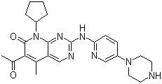 China Palbociclib(CAS NO. 571190-30-2),PD 0332991 for sale