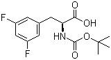 China Boc-L-3,5-difluorophenylalanine(CAS NO:205445-52-9), Boc-L-3,5-difluorophe for sale