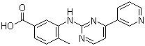 China Nilotinib intermediates(CAS No.:641569-94-0),4-Methyl-3-[[4-(3-pyridinyl)-2-pyrimidinyl]amino]benzoic acid for sale