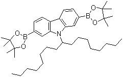 China 9-(1-Octylnonyl)carbazole-2,7-bis(boronic acid pinacol ester),CAS No.:958261-51-3 for sale