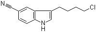 China Vilazodone Intermediates(CAS No.:143612-79-7),3-(4-Chlorobutyl)indole-5-carbonitrile for sale