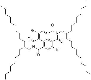 China 4,9-Dibromo-2,7-bis(2-octyldodecyl)benzo[lmn][3,8]phenanthroline-1,3,6,8(2H,7H)-tetrone(CAS No.:1100243-35-3) for sale