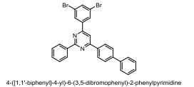 China 4-([1,1'-biphenyl]-4-yl)-6-(3,5-dibromophenyl)-2-phenylpyrimidine(CAS No.: 1393350-29-2) for sale