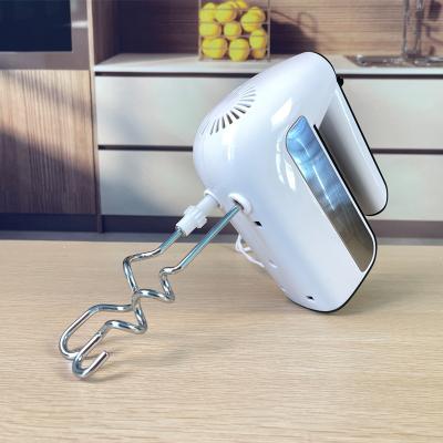 China Electric Beater Ejector Knob 220V 300W 5 Speed ​​Home Kitchen Egg Beater Batter Flour Bread Dough Mixer for sale