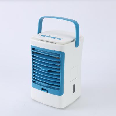 China New Portable/Plug & Play Space Humidifiers Personal Conditioner Fans Portable Usb Air Cooler Table Mini Fan For Office Refrigerating Device 7 Color for sale