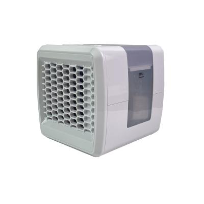 China AU Hot Selling Mini Portable Air Cooler With Touch Screen Mist Spray Portable/Plug-and-Play Electric Office Home Desk Oscillating Function for sale