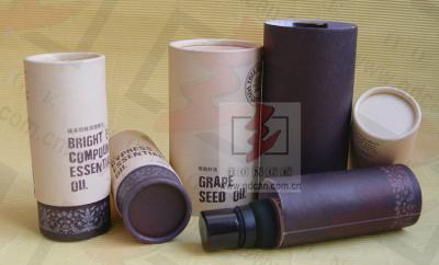 China Electronic Hookah Recycled Paper Tube Storage Container Recyclable for sale