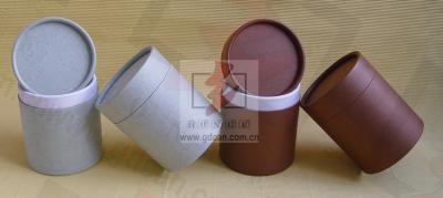 China Cylinder Cardboard Tube Packaging for Cosmetic , Cardboard Storage Tubes for sale