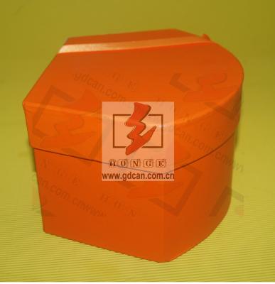 China Round Cardboard Food Packing Boxes Glossy Lamination Printing for sale