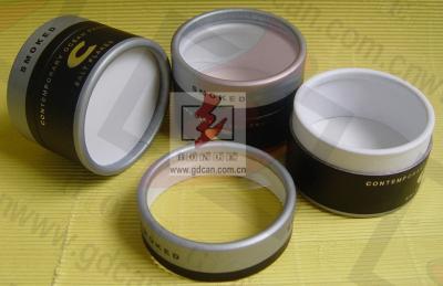 China Cylindrical Cardboard Tube Box Container Kraft  Inside Aluminum for sale