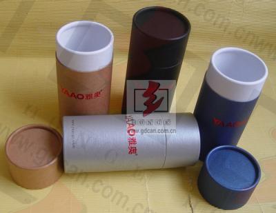 China Birthday Cylinder Gift Packaging , Telescoping Cylinder Cardboard Box for sale