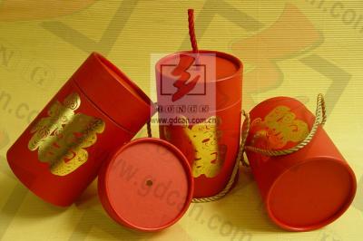 China Wedding Gift Large Diameter Cardboard Tube Packaging With Ribbon for sale