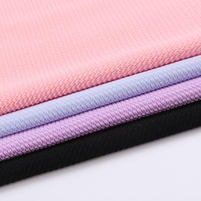 China Double Faced Knitted Polyester Spandex Ball Fabric For Clothing for sale