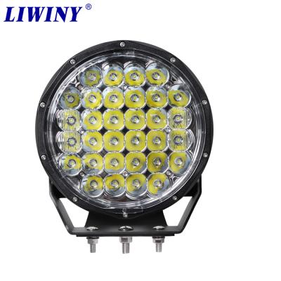 China liwiny PC 9 inch 128w auto round led work spot beam IP68 light waterproof agricultural work lamp LED for sale