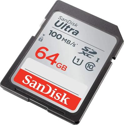 China Sd card for Tablet PC/Camera 100% Original San Disk Ultra Memory Card 32GB 64GB 128GB SD Card UHS-I 256gb Flash Card For Camera for sale