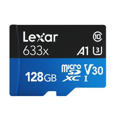 China Plastic 100% Original Lexar 633X Memory Card 32GB 512GB 64gb Micro TF SD Card 128GB Up to 95M/S C10 U3 U1 Flash sd card 256GB for Phone for sale