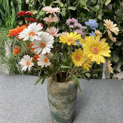 China Popular Barberton Daisy Bundle Artificial Flowers African Daisy Bundle Wedding Gerbera Flower Wedding Gerbera Flower Barberton Daisy Bundle African Daisy Bundle for Garden Wedding Decoration for sale