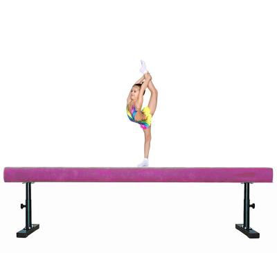 China Adjustable Balance Beam Balance Beam Kids Folding Training Gymnastics For Home 202107 for sale